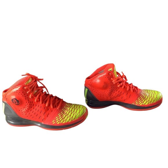 Adidas D Rose 3 Women’s Basketball Shoes Size 6.5 Orange & Black G65927 Lace Up - Picture 12 of 16
